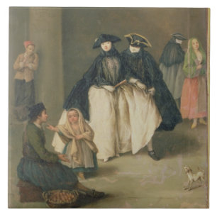 Carreau Le vendeur de fruit