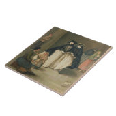 Carreau Le vendeur de fruit (Côté)