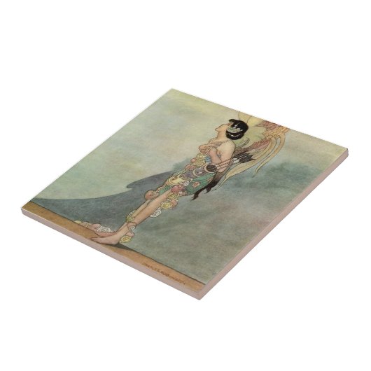 Carreau "Le Véritable Amant" de Charles Robinson (Côté)