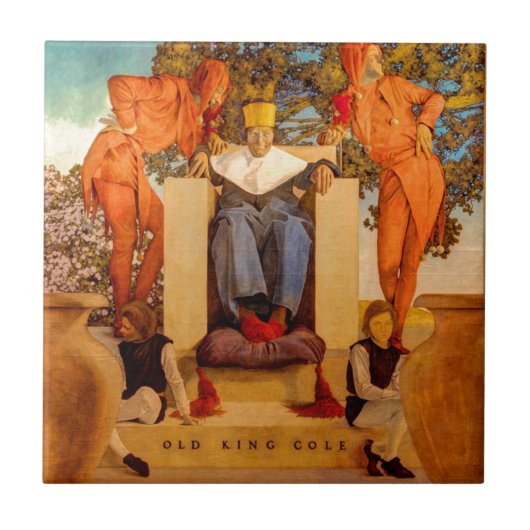 Carreau Le vieux Roi Cole (Devant)