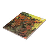 Carreau Le vignoble rouge par Vincent van Gogh (Côté)