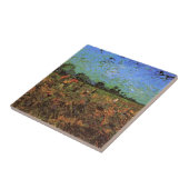 Carreau Le vignoble vert de Vincent van Gogh (Côté)