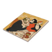 Carreau Le Vin Vous Rend Hansome Tile (Côté)