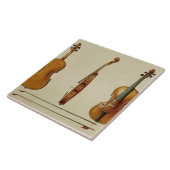 Carreau Le violon de Hellier fait par Antonio Stradivarius (Côté)