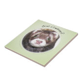 Carreau Le Visage Ferret A Du Poulet ? (Côté)