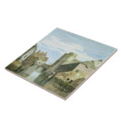 Carreau Le Westgate, Cantorbéry (bodycolour sur le papier) (Côté)