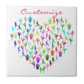 Carreau Le Yoga Poses Coeur Thunder_Cove (Devant)