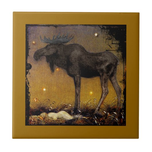 Carreau Leap Elk Princess Cotton Asleep (Devant)