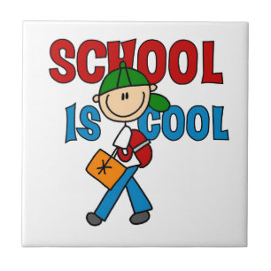 Carreau L'école de garçons est Cool