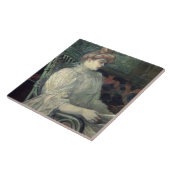 Carreau Lecture de femme (Côté)