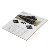 Carreau Lecture du calendrier ferroviaire (Côté)