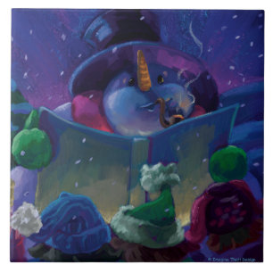 Carreau Lecture hivernale