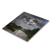 Carreau L'effet de la lune, 1891 (huile sur la toile) (Côté)