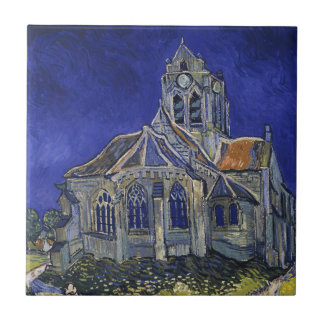 Carreau L'église d'Auvers par Vincent van Gogh