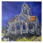 Carreau L'église d'Auvers, Van Gogh<br><div class="desc">Vincent Willem van Gogh (30 mars 1853 - 29 juillet 1890) était un peintre post-impressionniste hollandais qui est l'une des figures les plus célèbres et influentes de l'histoire de l'art occidental. En un peu plus de dix ans, il a créé environ 2100 oeuvres, dont environ 860 peintures à l'huile, dont...</div>