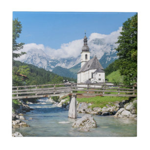 Carreau L'église paroissiale de Ramsau