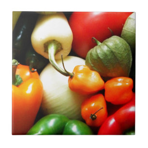 Carreau Légumes de salsa, Tomate, Poivrons, Oignon
