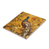 Carreau L'Élégant faisan William Morris Inspiré (Côté)