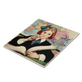 Carreau L'Élève par Jessie Willcox Smith (Côté)