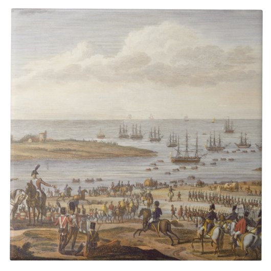 Carreau L'embarquement de l'anglais en Hollande, 30 Nove (Devant)