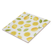Carreau Lemons Yellow Slices Watercolor Design (Côté)