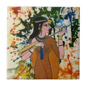 Carreau L'Enchanteuse égyptienne par Michael Moffa (Devant)