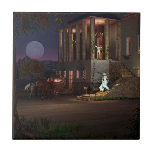 Carreau L'entraîneur de Cendrillon (Devant)