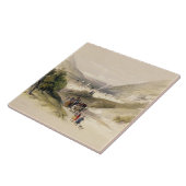 Carreau L'entrée à Nablous, le 17 avril 1839, plaquent 41 (Côté)