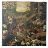 Carreau L'entrée des animaux dans l'arche (Devant)