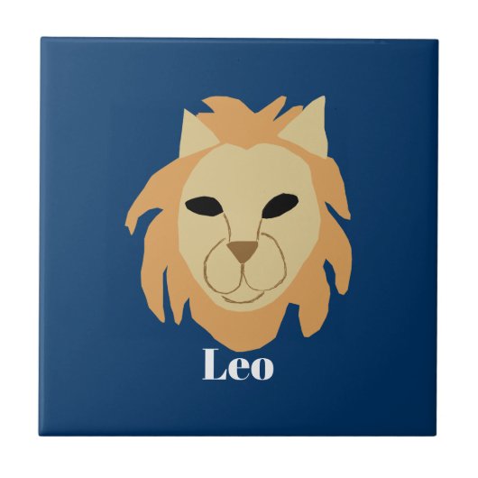 Carreau Leo Lion, (Devant)