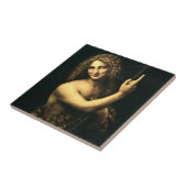 Carreau Léonard de Vinci - Saint Jean Baptiste (Côté)