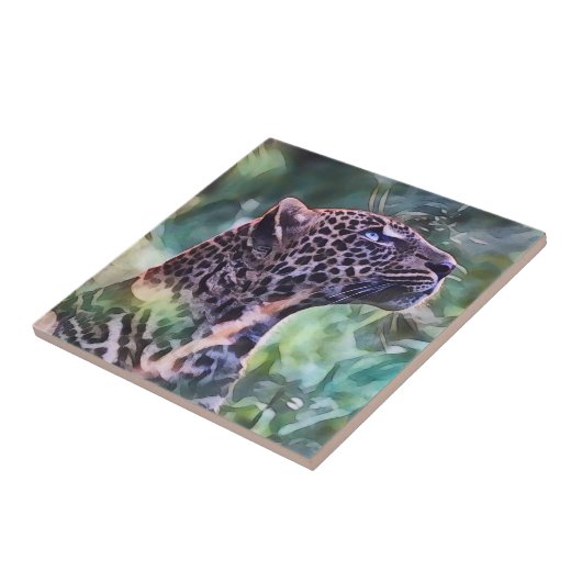 Carreau Leopard Au Soleil (Côté)