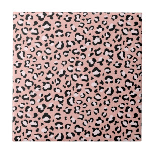 Carreau Léopard Print, Léopard Spots, Rose Léopard