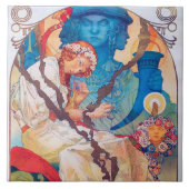 Carreau L'épopée slave, Alphonse Mucha (Devant)