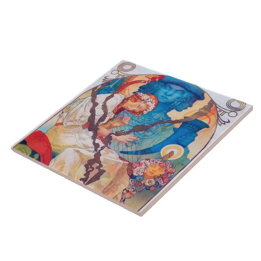 Carreau L'épopée slave, Alphonse Mucha (Côté)