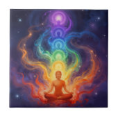 Carreau Les 7 chakras (Devant)