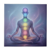 Carreau Les 7 chakras (Devant)