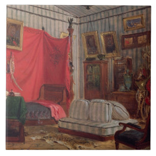 Carreau Les appartements du compte de Mornay, rue de Vern