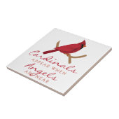 Carreau Les cardinaux apparaissent (Côté)