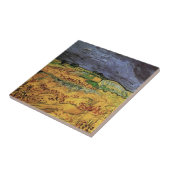 Carreau Les champs par Vincent van Gogh (Côté)