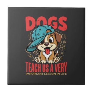 Carreau Les chiens nous enseignent d'importantes leçons de