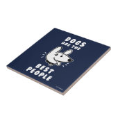 Carreau Les Chiens Sont Les Meilleurs (Côté)