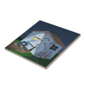 Carreau Les choses qui vont sauter dans la nuit (Côté)