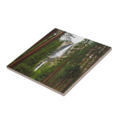 Carreau Les chutes de Yosemite dans la forêt (Côté)