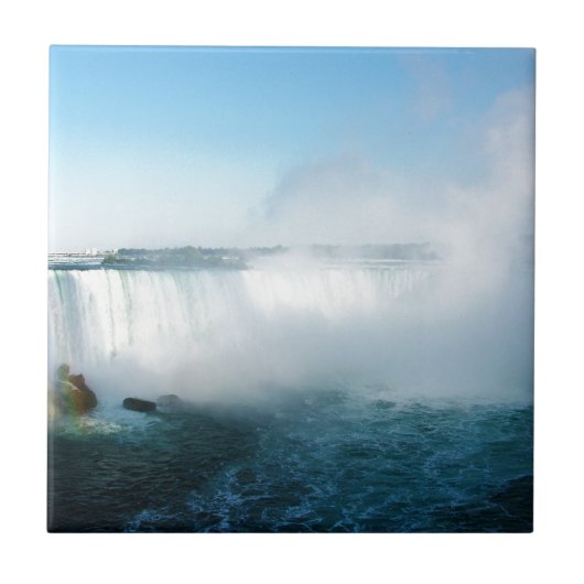 Carreau Les chutes du Niagara. (Devant)
