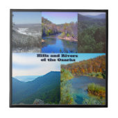 Carreau Les collines et les rivières des Ozarks (Devant)