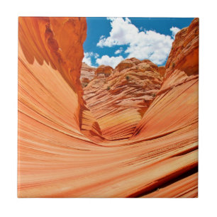 Carreau Les couleurs de la vague