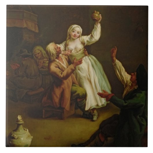 Carreau Les couples heureux (Devant)