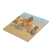 Carreau Les Coureurs de Buffalo, Big Horn Basin de Remingt (Côté)