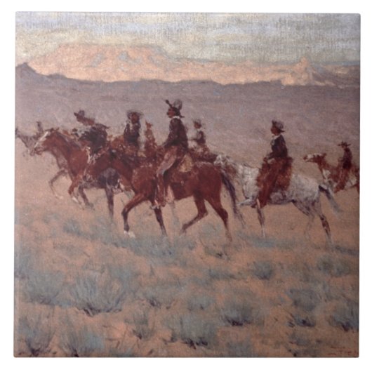 Carreau Les Cowpunchers (la semaine sur le papier) (Devant)